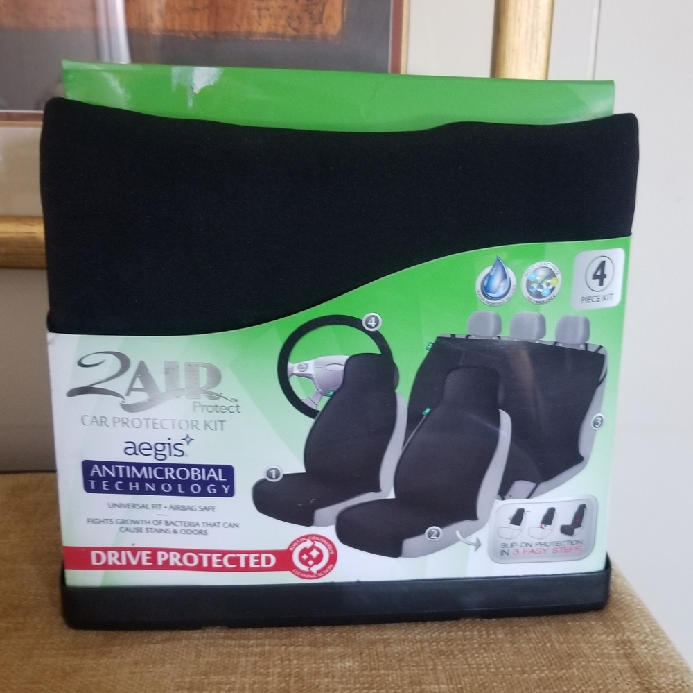 NEW! Aegis 2Air Protect Complete Car Antimicrobial Protector Kit Universal Fit